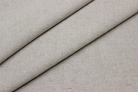Полулен с эффектом мятости цв.Суровый, ш.2.05м, лен-30%, хлопок-70%, 155гр/м.кв