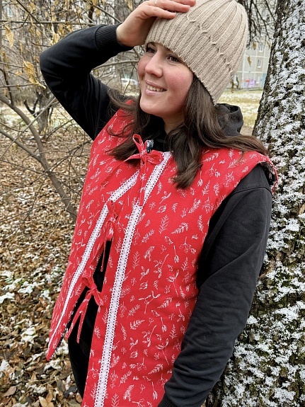 Жилет из Бязи "Хрустальная сказка"