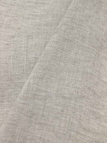 Лен с вискозой с эффектом мятости цв.Суровый, ш.1.4м, лен-73%, вискоза-27%, 170гр/м.кв