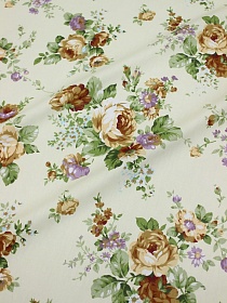 Сатин "Флорибунда", (комп), ш.1.60м, хлопок-100%, 110гр/м.кв