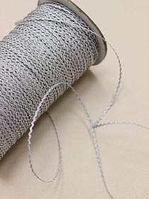 Вьюнчик цв.Серебро, 3мм