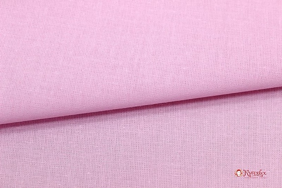 Поплин цв.Светло-розовый, ш.2.2м, хлопок-100%, 105гр/м.кв