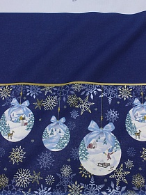 Рогожка "Магия нового года", ш.1.50м,  хлопок-100%, 165гр/м.кв