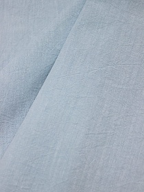 Вареный (стираный) хлопок цв.Бирюзово-серая дымка меланж, ш.2.5м, хлопок-100%, 125гр/м.кв