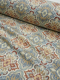 Сатин "Восточная геометрия", ш.2.35м, хлопок-100%, 105гр/м.кв