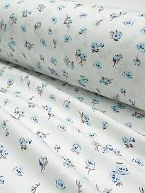 Вискозный атлас Цифр.печать "Воздушная нежность" цв.белый, ш.1.5м, вискоза-100%, 120гр/м.кв