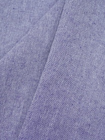 Полулен постельный с эфф. мятости цв.Синий меланж, (комп), ш.2.65м, лен-29%, хл-71%, 160гр/м.кв