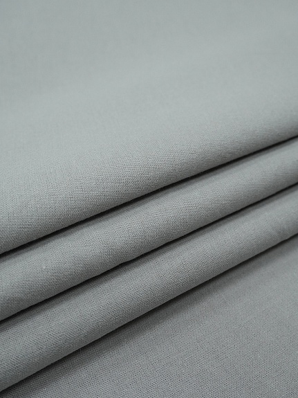 Вареный (стираный) хлопок цв.Пепельно-серый, ш.2.5м, хлопок-100%, 110гр/м.кв