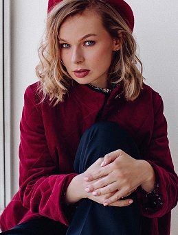 Жакет из бархата