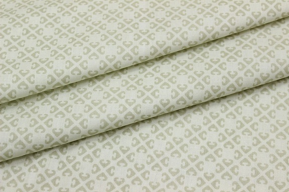 Сатин "Тропический рай - орнамент", (комп.), ш.2.2м, хлопок-100%, 115гр/м.кв