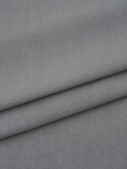 Крапива Рами (Ramie) с хлопком цв.Каменно-серый, ш.1.4м, крапива-50%, хлопок-50%, 220гр/м.кв