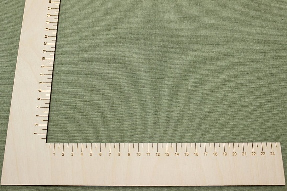 Хлопколен винтаж (жгутовое окрашивание) цв.Сухая трава, ш.1.54м, лен-15%, хлопок-85%, 200гр/м.кв