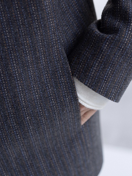 Жакет из Шерсти "Полоска-пунктир"