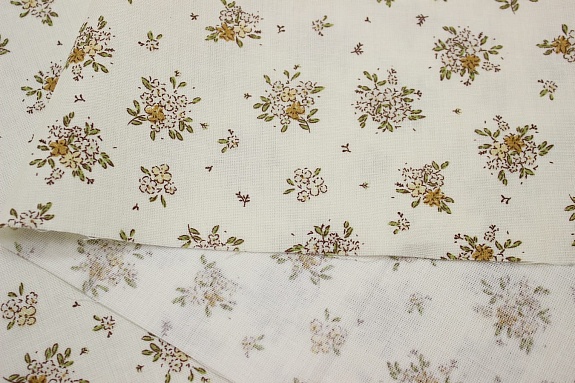 Муслин Премиум двухслойный гладкий "Этель", ш.2.45м, хлопок-100%, 130гр/м.кв