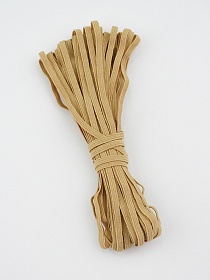 Резинка бельевая цв.Песочный, ш.4мм, 10м