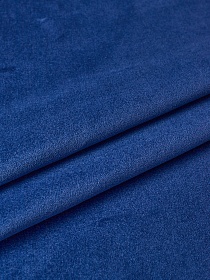 Бархат Премиум "Элит" цв.Василек, ш.1.45м, хлопок-100%, 260гр/м.кв