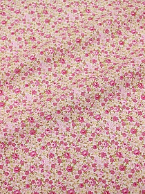 Импорт. хлопок "Летняя романтика"цв.светло-розовый, ш.1.45м, хлопок-100%, 105гр/м.кв