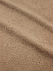 Мерный лоскут ( ткань в отрезах) Бархат цв.Молочный шоколад, ш.1.48м, хлопок-90%, лайкра-5%, п/э-5%, 280гр/м.кв