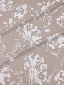 Штапель Премиум "Лейнани" цв.бежевая пудра, ш.1.4м, вискоза-100%, 110гр/м.кв