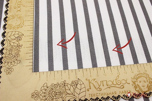 Рогожка "Темно-серая полоска", ш.1.5м, хлопок-100%, 165гр/м.кв