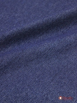 Плотная джинсовая ткань цв.Чернильный, ВИД2, ш.1.5м, хлопок-95%,п/э-5%, 325гр/м.кв