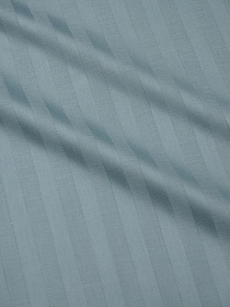 Сатин-страйп цв.Св.серо-лазурная дымка (1см*1см), ш.2.2м, хлопок-100%, 135гр/м.кв