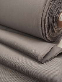 Микровельвет цв.Темно-серый, ш.1.45м, хлопок-100%, 210гр/м.кв