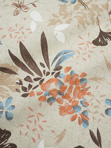 Полулен поэма "Сады Вероны" (на суровом), ш.1.5м, лен-30%, хлопок-70%, 155гр/м.кв