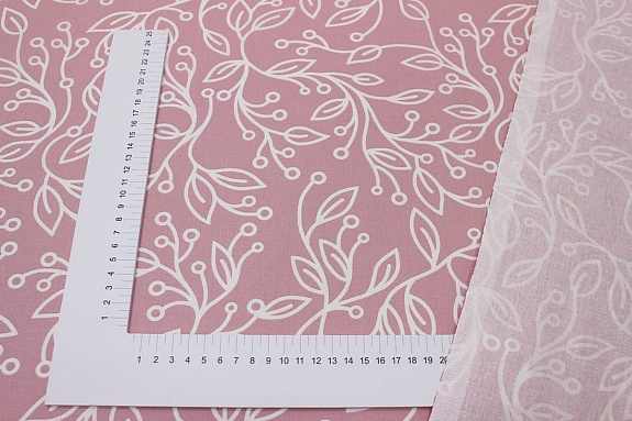 Бязь "Луара" цв.розовая дымка, (комп), ГОСТ, ш.2.2м, хлопок-100%, 142гр/м.кв