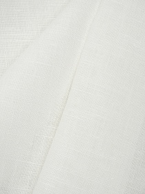 Лен интерьерный цв.Молочно-сливочный, СОРТ2, ш.1.6м, лен-100%, 205гр/м.кв