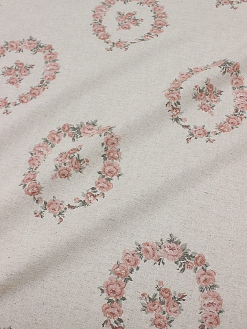 Полулен "Мисс Полли" цв.суровый, ш.1.5м, лен-30%, хлопок-70%, 147гр/м.кв