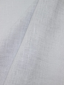 Лен сорочечный с эффектом мятости цв.Бл.серо-фиолетовая дымка, ш.1.45м, лен-100%, 125гр/м.кв