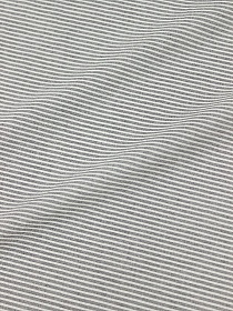 Вареный (стираный) хлопок "Белая полоска на сером меланже", ш.2.5м, хлопок-100%, 110гр/м.кв