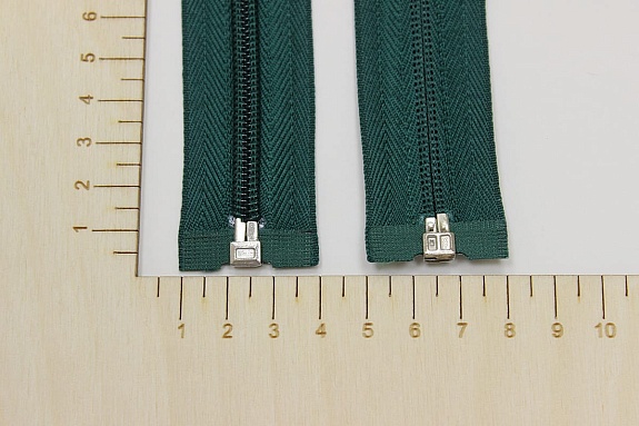 Молния спиральная №5 цв.зеленый мох, 70см