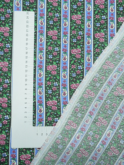 Ситец "Фанни - розовые цветы", ш.0.8м, хлопок-100%, 90гр/м.кв