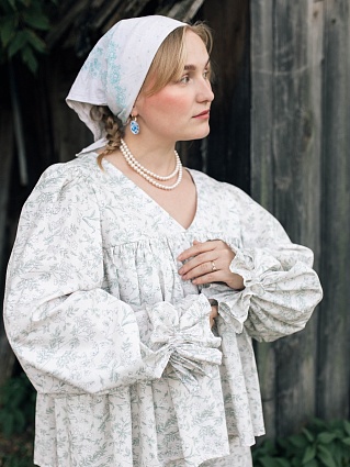 Костюм «Роса» из Сатина "Нежное настроение"