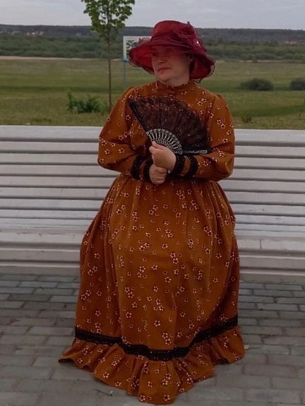 Платье из хлопкольна "Марта"