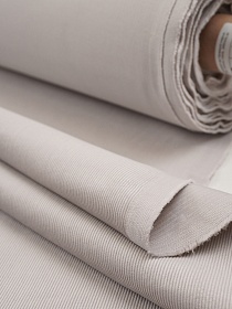 Мерный лоскут Микровельвет цв.Пепельно-серый, ш.1.45м, хлопок-100%, 200гр/м.кв