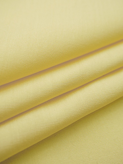 Штапель цв.Светлый лимонно-желтый, ш.1.45м, вискоза-100%, 110гр/м.кв
