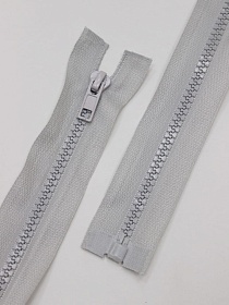 Молния тракторная №5 цв.светло-серый, 60см