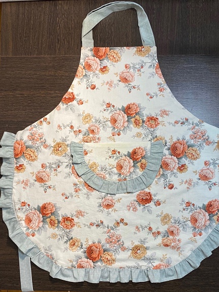 Фартук из сатина "Летняя услада"
