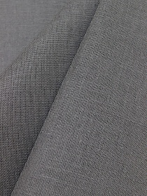 Полулен цв.Графитово серый с фиолетовым оттенком, СОРТ2, ш.1.5м, лен-57%, хлопок-43%, 200гр/м.кв