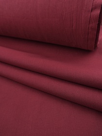 Поплин цв.Малиново-бордовый, ш.2.2м, хлопок-100%, 110гр/м.кв