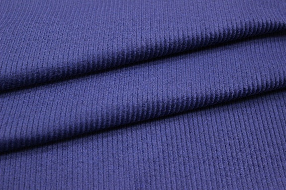 Вельвет цв.Джинсово-фиолетовый, ш.1.48м, хлопок-100%, 315гр/м.кв