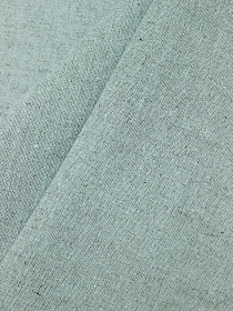 Полулен постельный цв.Морозная мята, ш.2.2м, лен-30%, хлопок-70%,155гр/м.кв