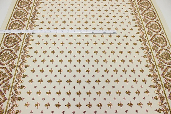 Рогожка "Васама" цв.ванильно-абрикосовый, ш.1.5м, хлопок-100%, 160гр/м.кв