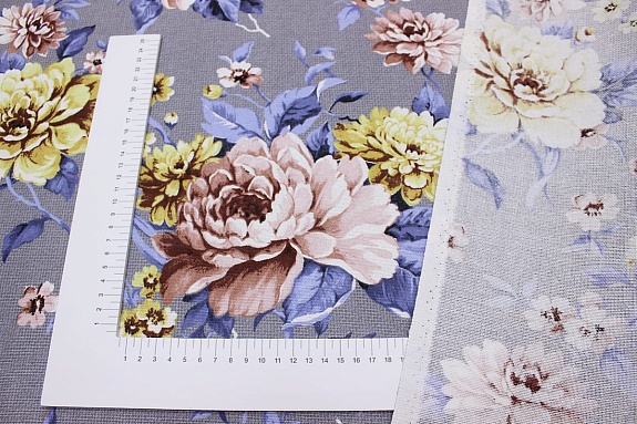 Рогожка "Чарующая красота", ш.1.5м, хлопок-100%, 165гр/м.кв