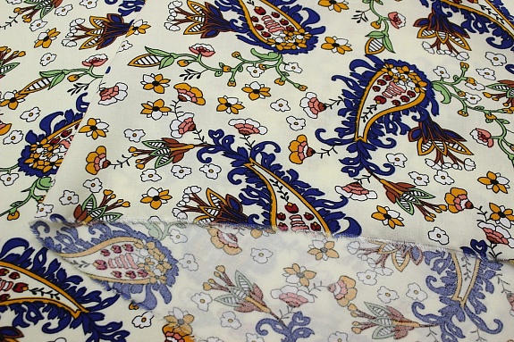 Штапель "Джалия" цв.шампань, ш.1.45м, вискоза-100%, 100гр/м.кв