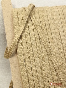 Тесьма плетеная, 10мм, джут-100%#014722