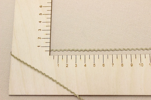 Вьюнчик цв.Бежевое золото, 3мм